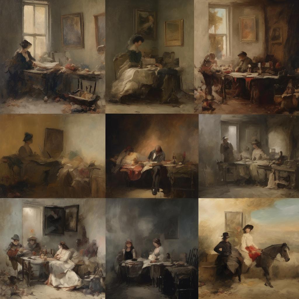 Στυλ και τεχνικές του καλλιτέχνη